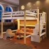 StayPlay Runaway Bed 140x200cm – Wit met LED-verlichting en opbergruimte – Serie 2