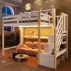 StayPlay Runaway Hoogslaper 90x200cm – Wit met LED-verlichting en opbergruimte – Serie 1