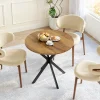 StayPlay Runaway Bijzettafel 80x80x75cm – Hout Bruin – Serie 1