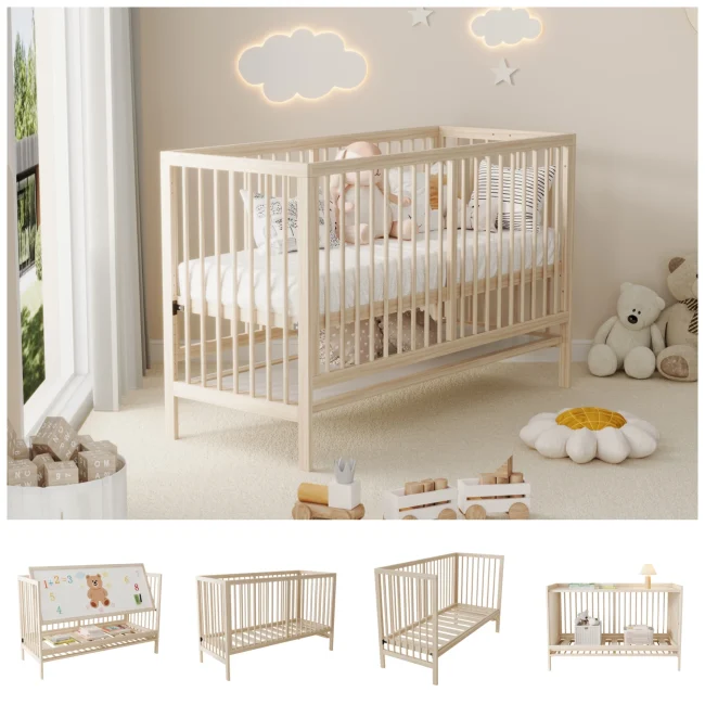 StayPlay Runaway Bed 140x60x90cm