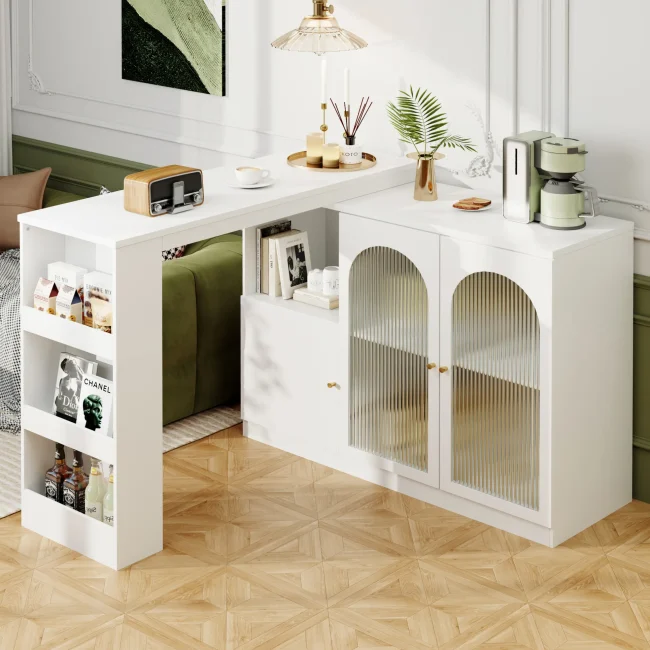 StayPlay Runaway Dressoir 120x40x97cm – MDF Wit