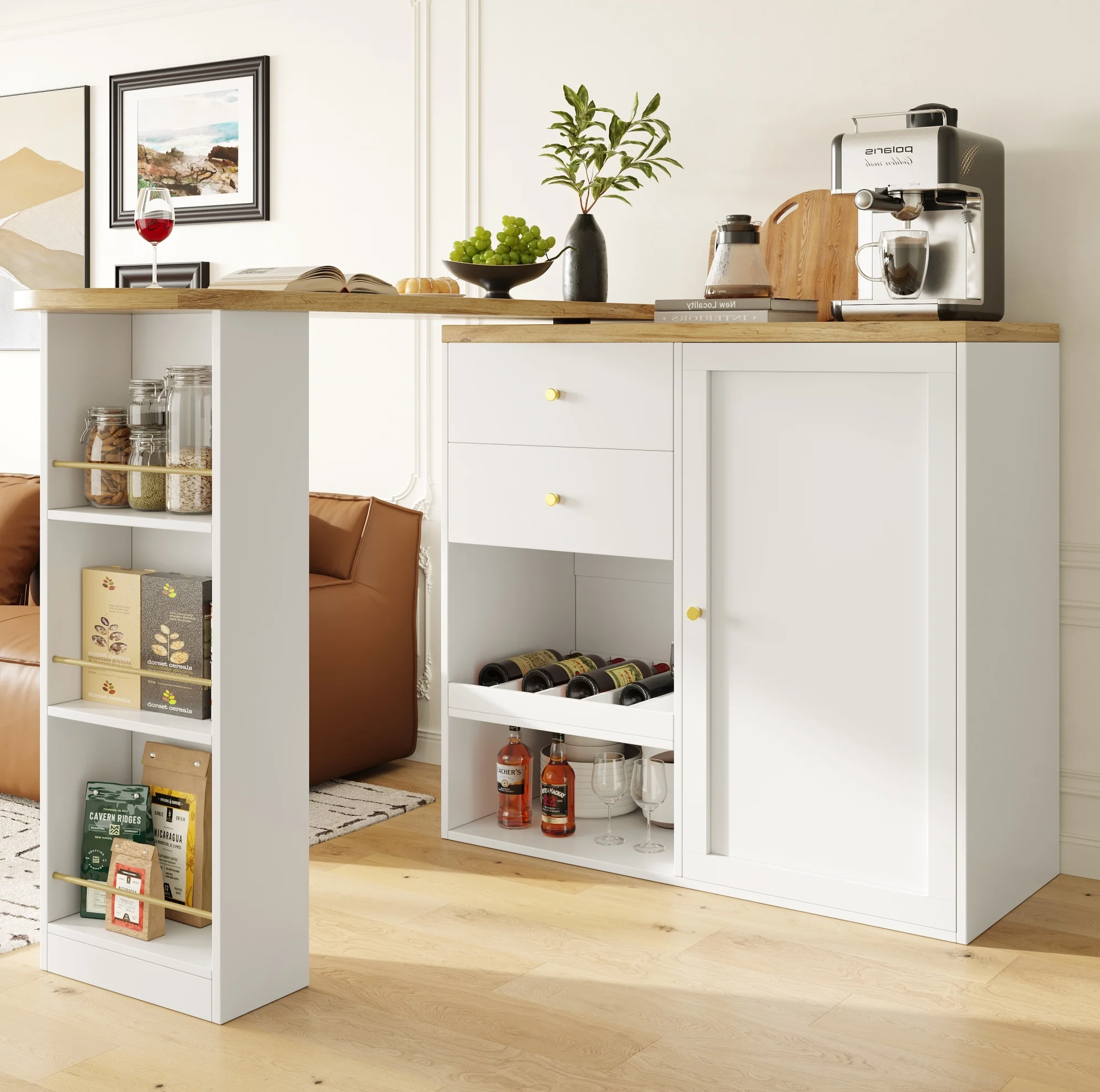 StayPlay Runaway Dressoir 105x39x102cm – MDF met 2 laden