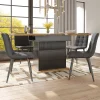 StayPlay Runaway Uitschuifbare Eettafel 140×80cm – Zwart met opbergruimte