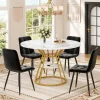 StayPlay Runaway Ronde Eettafel Ø100cm – MDF Zwart