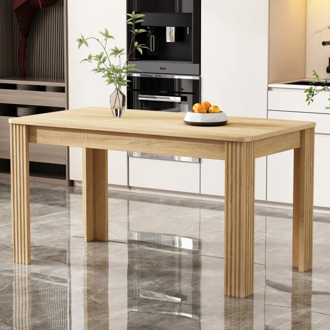 StayPlay Runaway Rechthoekige Eettafel 120x60cm – Eiken