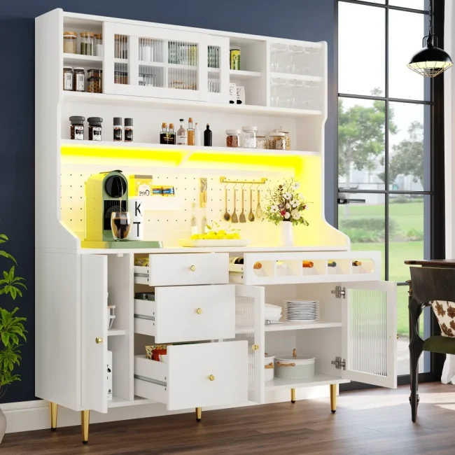 StayPlay Runaway Keukenkast 145×39×171cm met LED-verlichting
