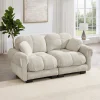 StayPlay Runaway Loveseat Bank 2-zits – Chenille met los kussen inbegrepen en modulair ontwerp