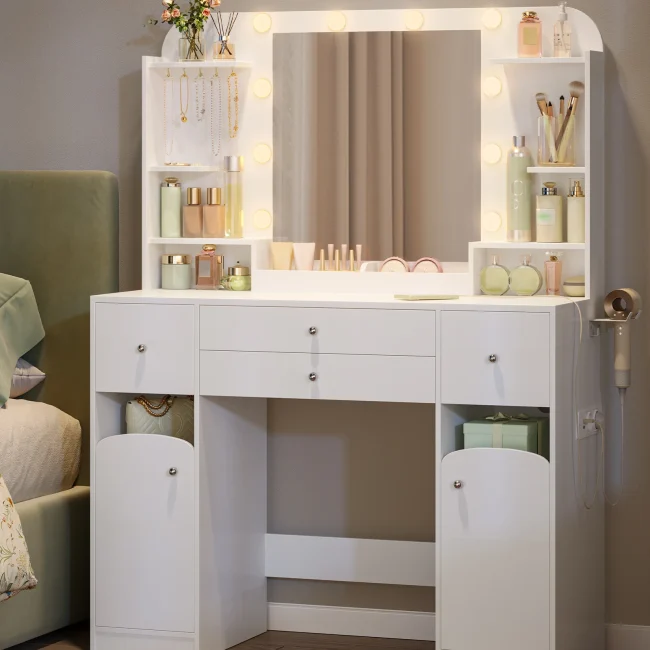 StayPlay Runaway Kaptafel – Wit met LED-verlichting – Serie 1