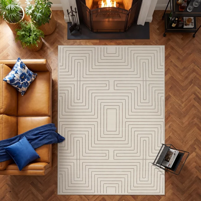 StayPlay Runaway Vloerkleed 160x230cm – Beige