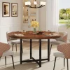 StayPlay Runaway Ronde Eettafel met industriële stijl