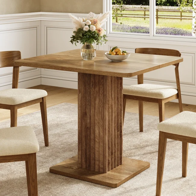 StayPlay Runaway Eettafel – Bruin met geschikt voor 4 personen – Serie 1