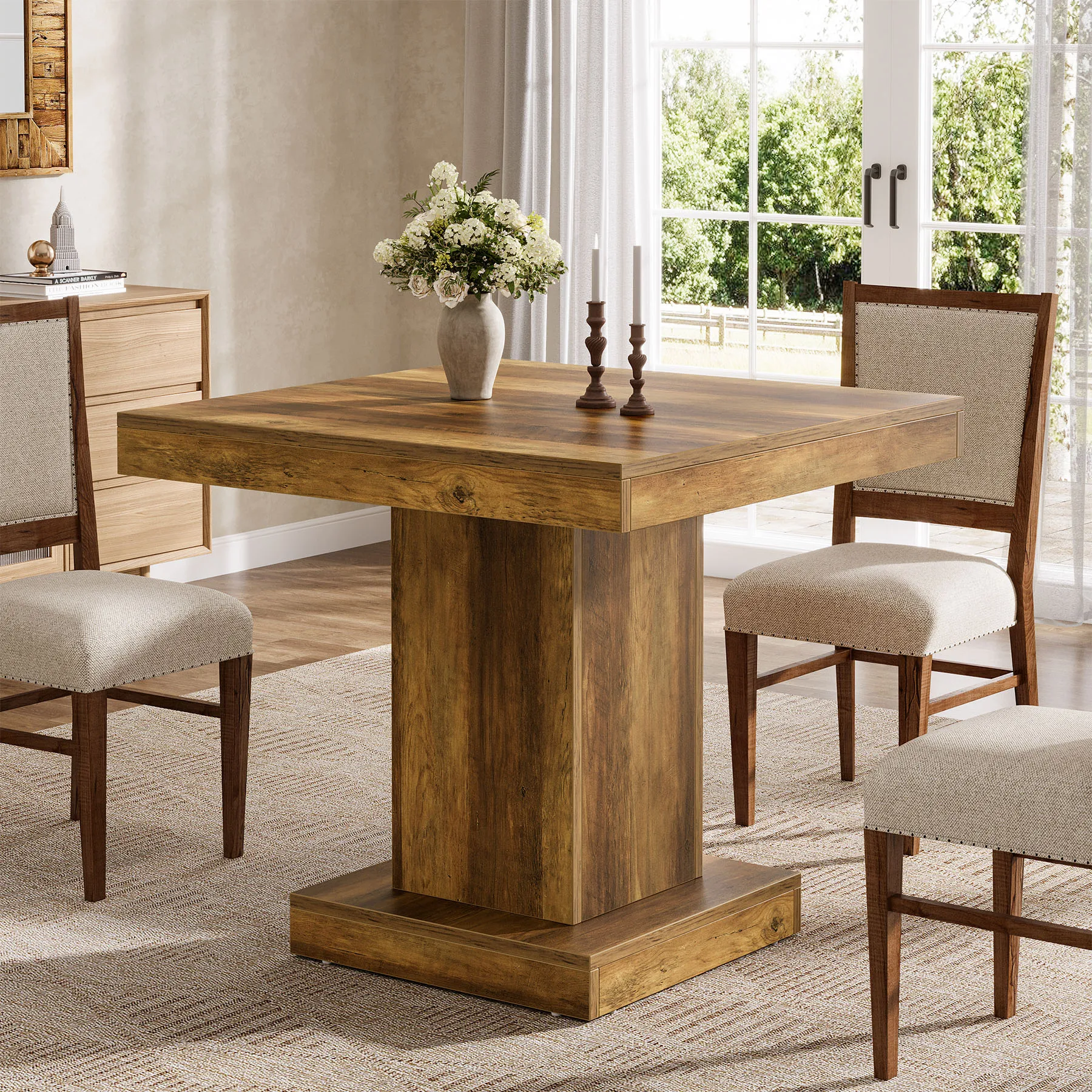 StayPlay Runaway Vierkante Eettafel met geschikt voor 4 personen – Serie 2
