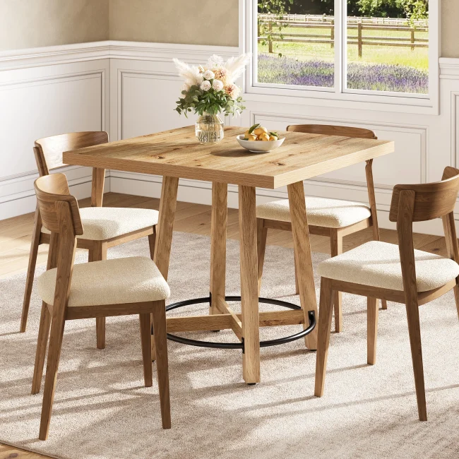 StayPlay Runaway Eettafel – Zwart met geschikt voor 2-4 personen