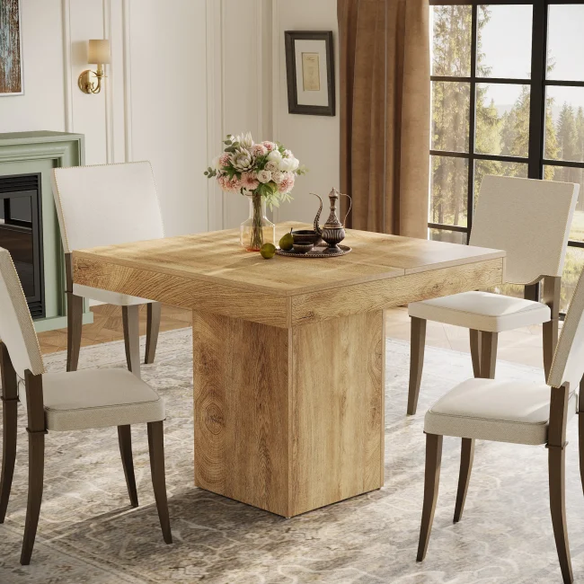 StayPlay Runaway Vierkante Eettafel met geschikt voor 4 personen – Serie 3