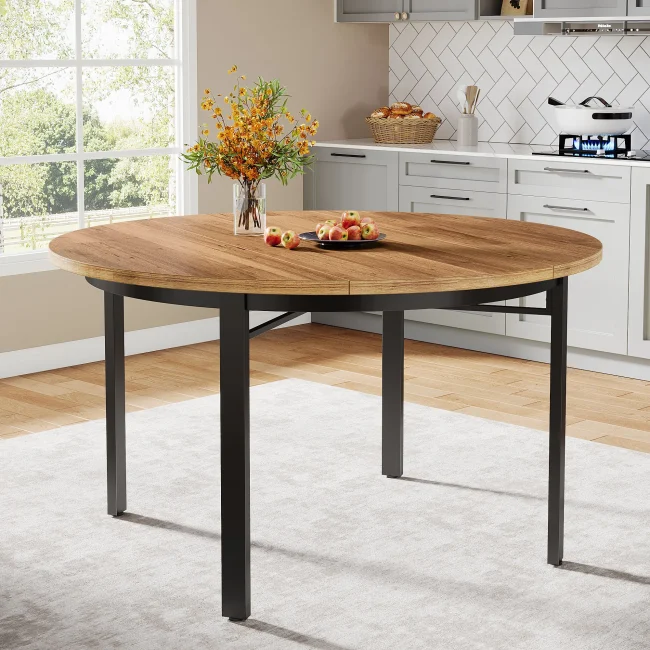 StayPlay Runaway Ronde Eettafel – Metaal Zwart – Serie 1