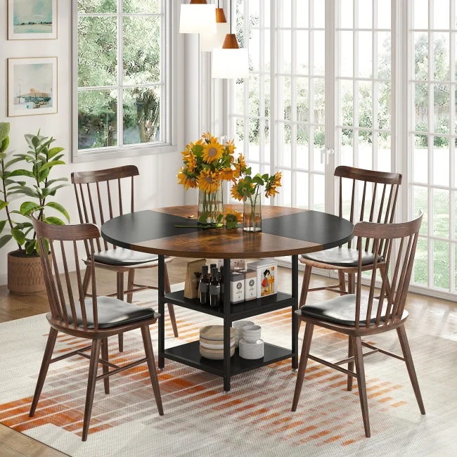 StayPlay Runaway Ronde Eettafel met opbergruimte