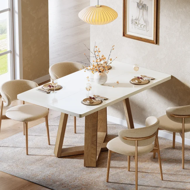 StayPlay Runaway Eettafel – Wit met geschikt voor 4 personen