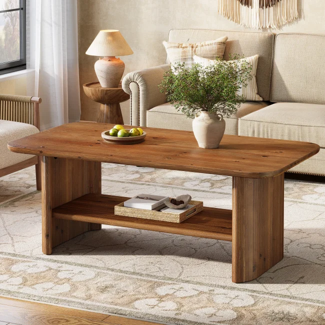 StayPlay Runaway Salontafel – Hout Bruin met opbergruimte – Serie 1