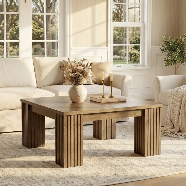 StayPlay Runaway Vierkante Salontafel – Hout – Serie 1