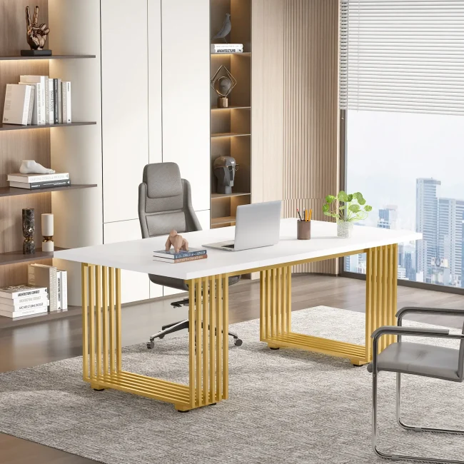 StayPlay Runaway Computerbureau 180x80cm – Hout Wit
