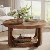 StayPlay Runaway Ronde Salontafel – Hout met opbergruimte – Serie 4