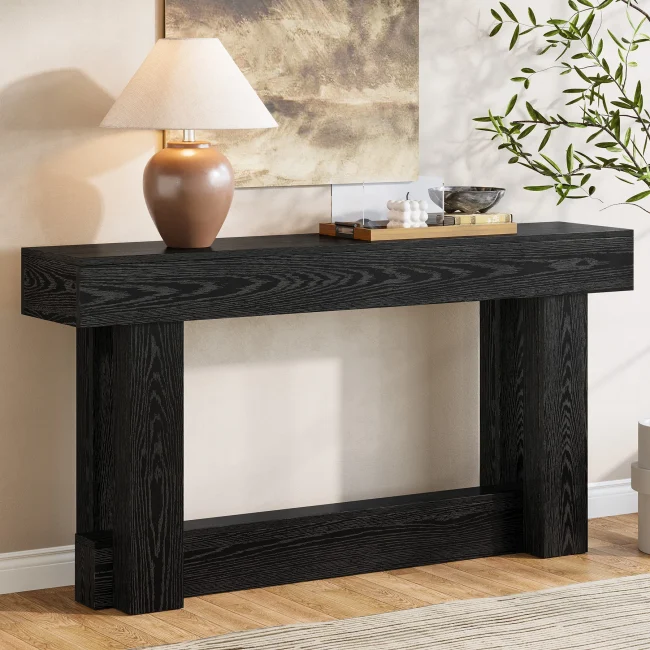 StayPlay Runaway Consoletafel – Hout Zwart – Serie 2