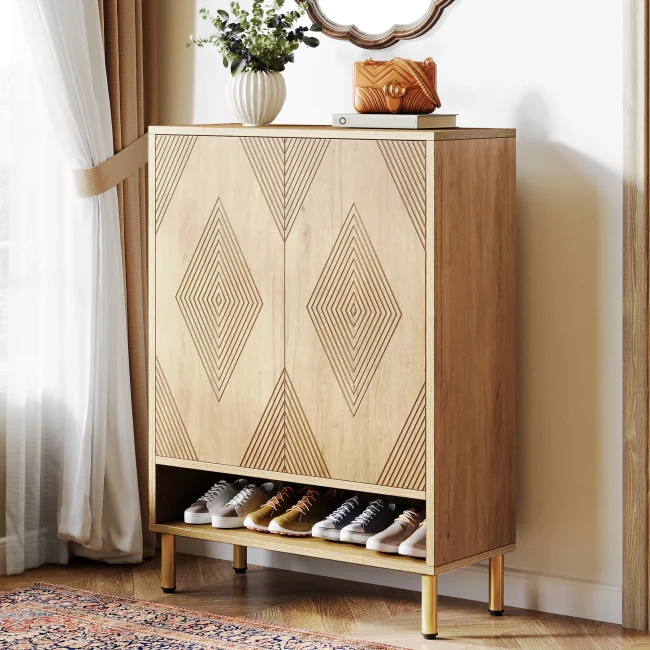 StayPlay Runaway Schoenenrek – Hout met verstelbare planken – Serie 3