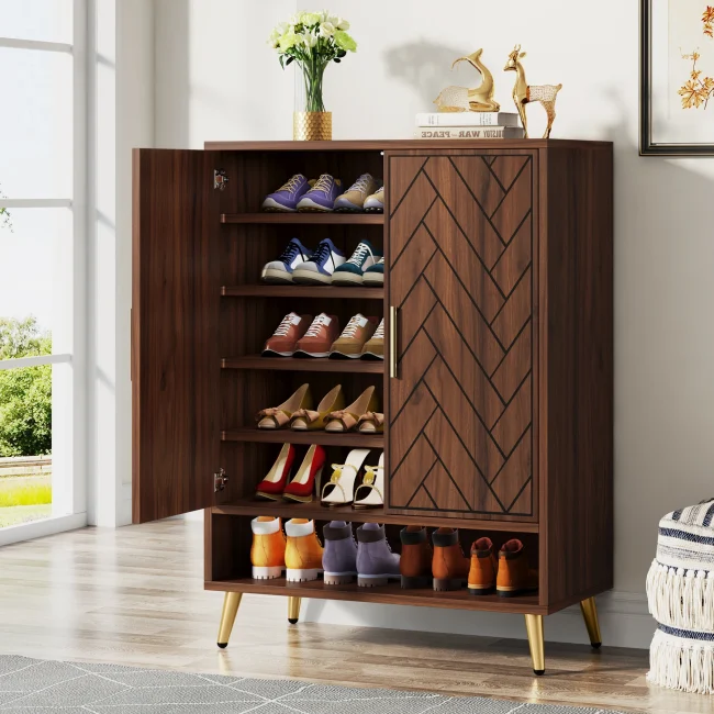 StayPlay Runaway Schoenenkast – Hout met verstelbare planken – Serie 4
