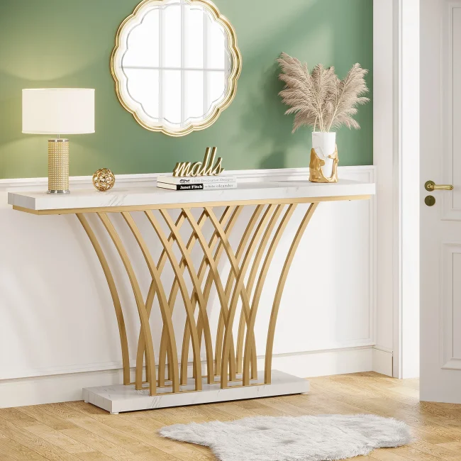 StayPlay Runaway Consoletafel – Metaal Goud – Serie 2