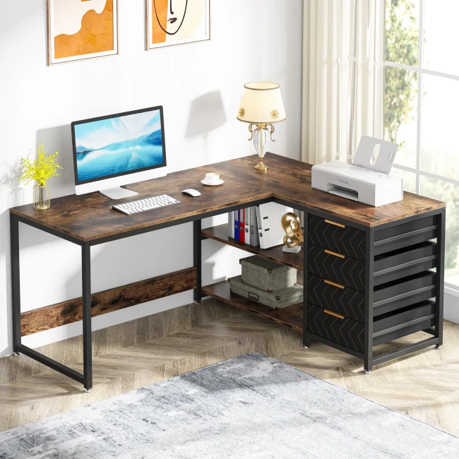 StayPlay Runaway Hoekbureau met opbergruimte en laden – Serie 2