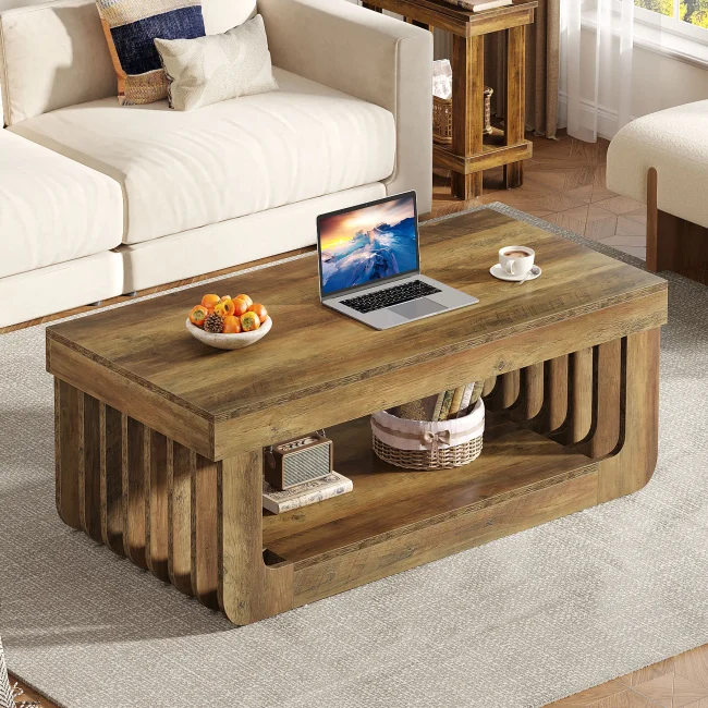 StayPlay Runaway Salontafel – Hout met opbergruimte – Serie 6