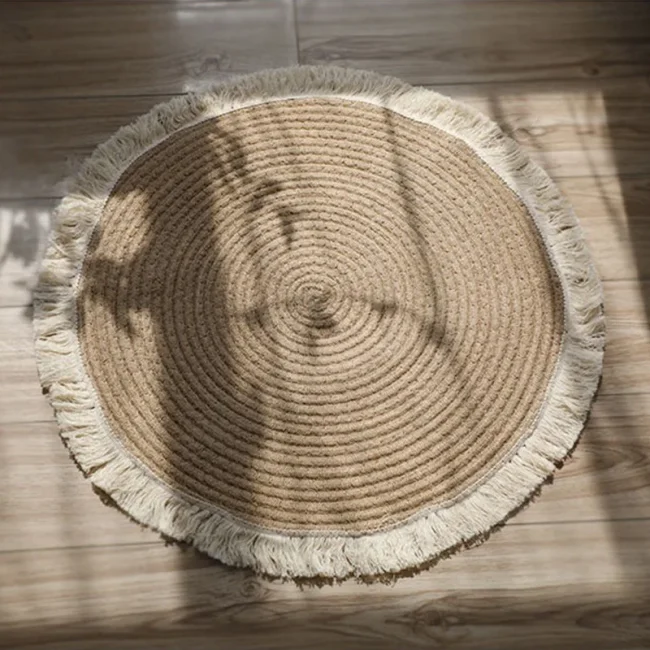 StayPlay Runaway Tapijt – Jute met handgemaakt