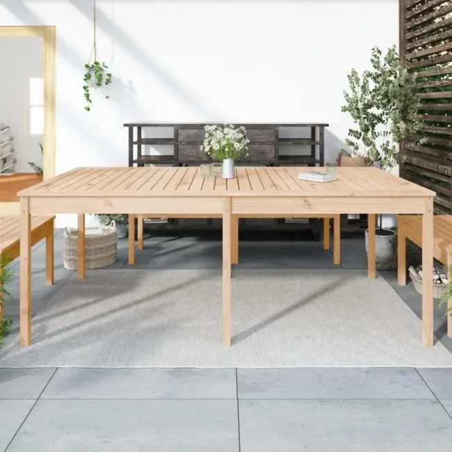 StayPlay Runaway Tafel 203,5x100x76cm – Hout