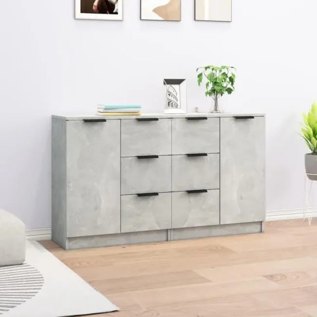 StayPlay Runaway Dressoir 60x30x70cm – Hout Grijs