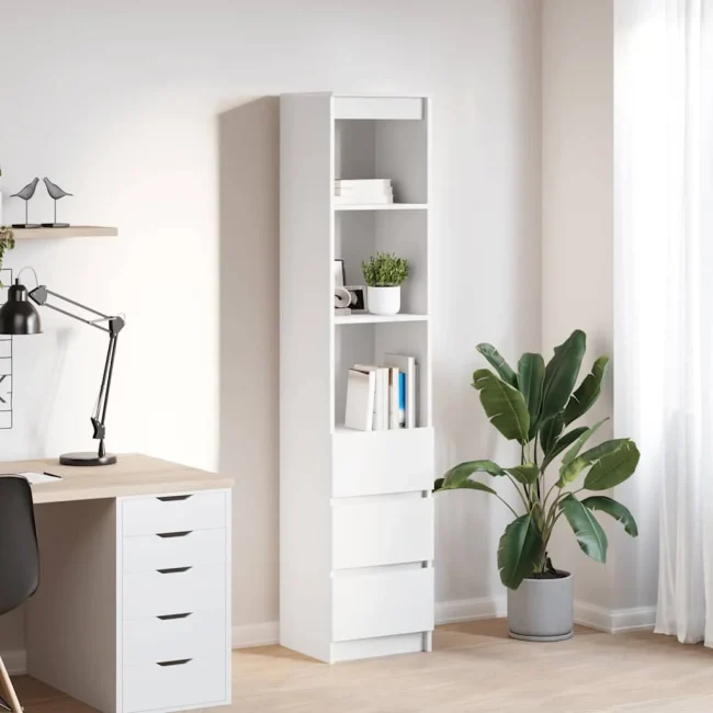 StayPlay Runaway Dressoir 37,5x35x180cm – Hout Wit
