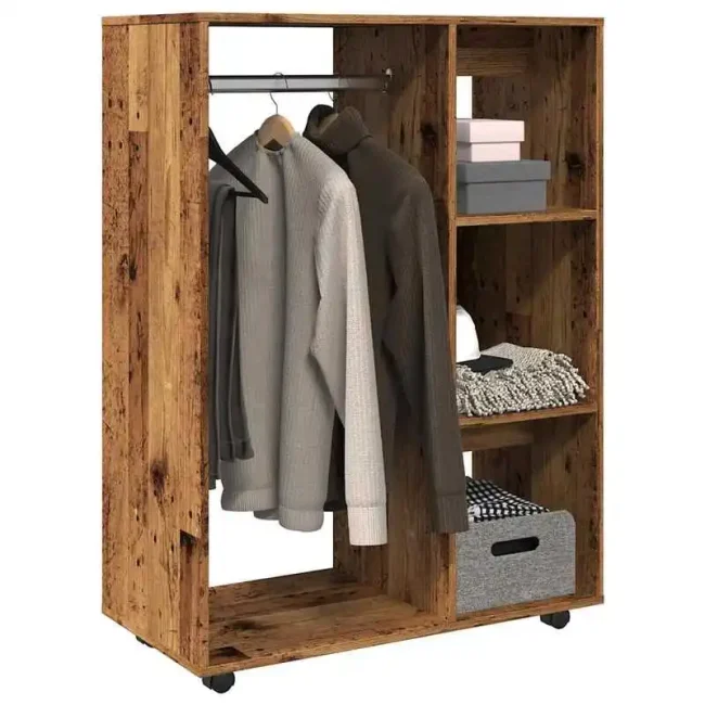 StayPlay Runaway Opbergrek 80x40x110cm – Hout met LED-verlichting