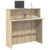 StayPlay Runaway Receptiebalie 100x50x104cm – Eiken