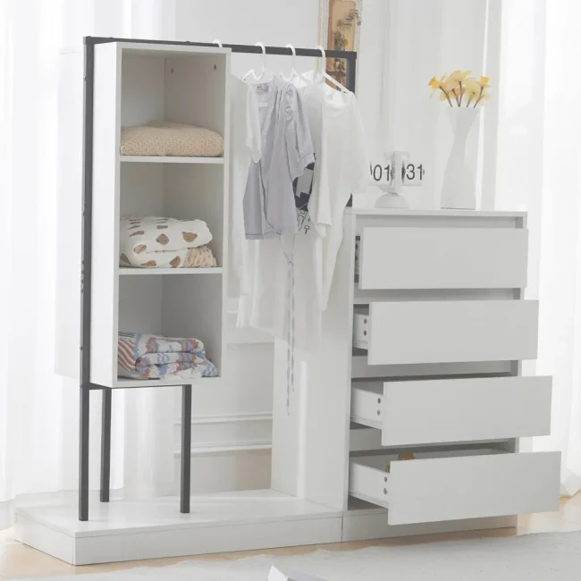 StayPlay Runaway Kledingkast – Wit met LED-verlichting – Serie 1