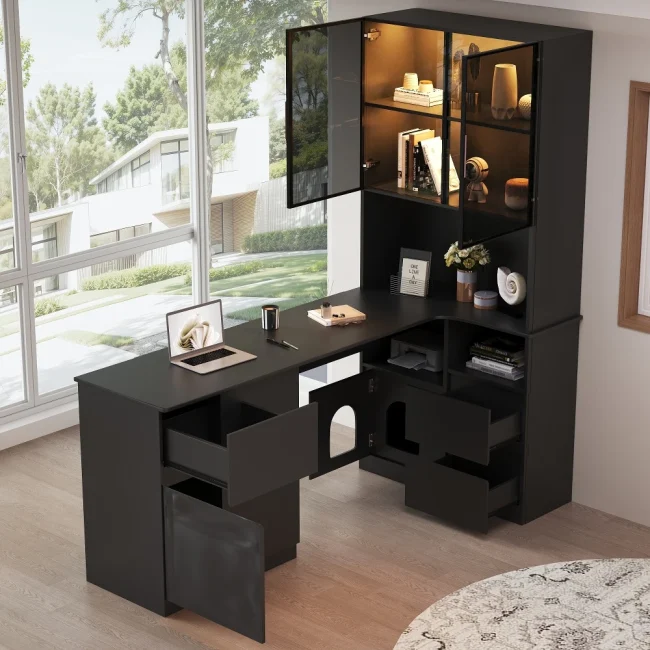 StayPlay Runaway Boekenkast met 3 laden, 2 deuren en LED-verlichting