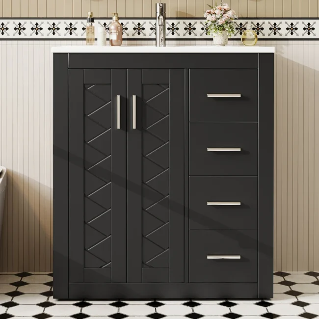 StayPlay Runaway Wastafelmeubel 76x46,5x85,5cm