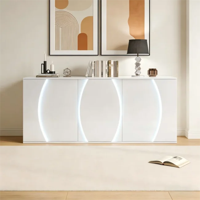 StayPlay Runaway Dressoir 150x40x70cm met LED-verlichting