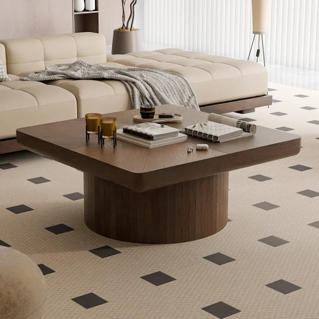StayPlay Runaway Vierkante Salontafel – Hout – Serie 2