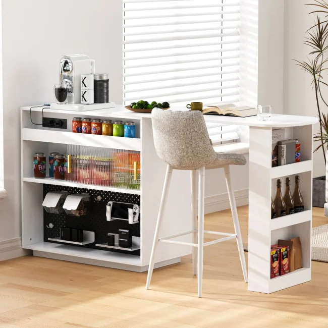 StayPlay Runaway Bartafel met LED-verlichting, opbergruimte en draaibaar ontwerp