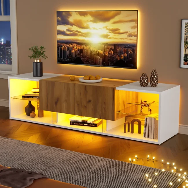 StayPlay Runaway TV-meubel met 2 laden