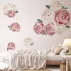 StayPlay Runaway Muursticker – Pioenmotief met zelfklevend