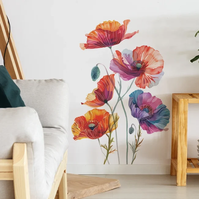 StayPlay Runaway Muursticker – Bloemenmotief 1-delig