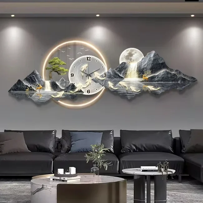 StayPlay Runaway Wandklok met LED-verlichting