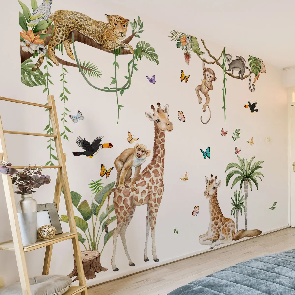 StayPlay Runaway Muursticker – Dierenmotief – Serie 1