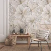 StayPlay Runaway Muursticker – Bloemenmotief 3-delig met waterdicht en zelfklevend