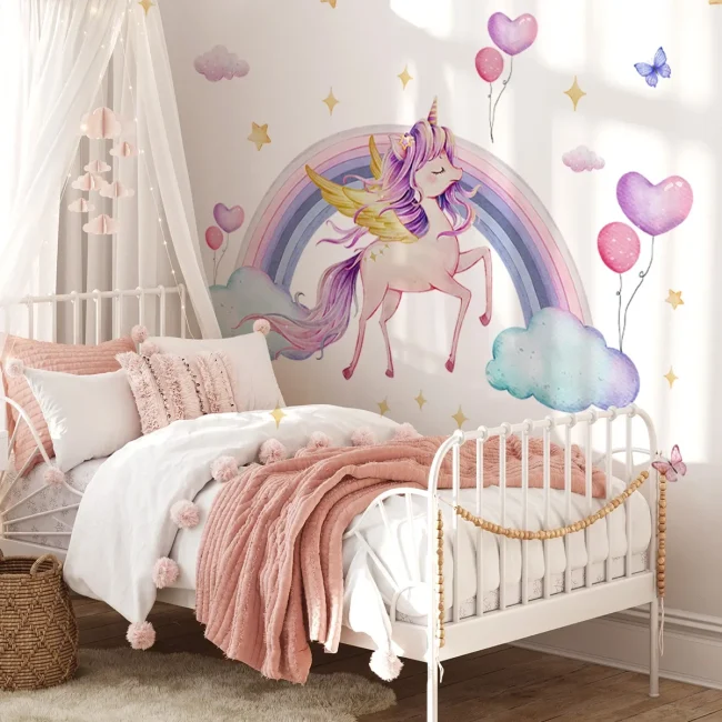 StayPlay Runaway Muursticker – Vlindermotief met zelfklevend – Serie 3
